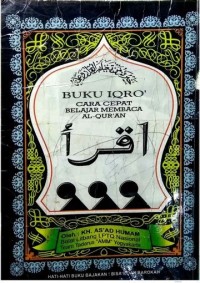 Buku Iqro' : cara cepat belajar membaca Al-Qur'an