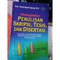 Manajemen penulisan skripsi, tesis, dan disertasi : kiat-kiat untuk mempersingkat waktu penulisan karya ilmiah yang bermutu